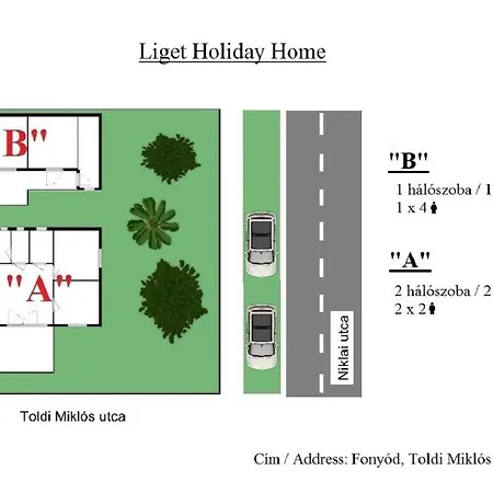 Vakantiehuis Liget Fonyód