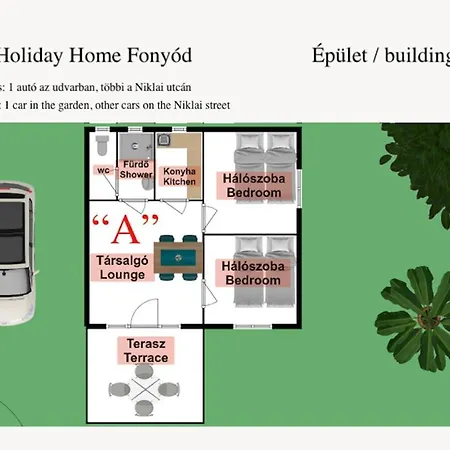 Liget Vakantiehuis Fonyód