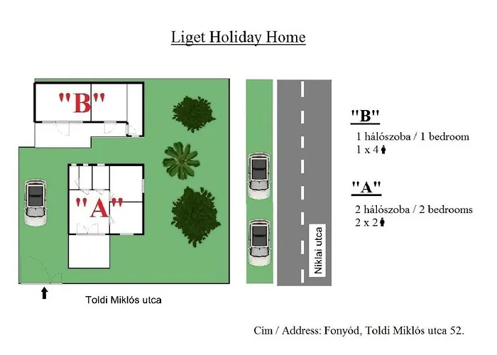 Tatil Evi Liget Fonyód