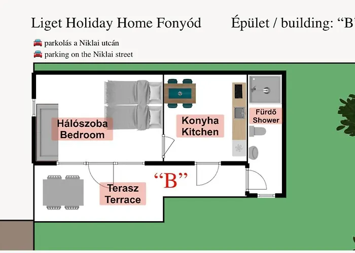 Liget Dom wakacyjny Fonyód